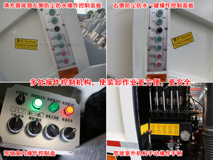 壓縮垃圾車多利操縱系統
