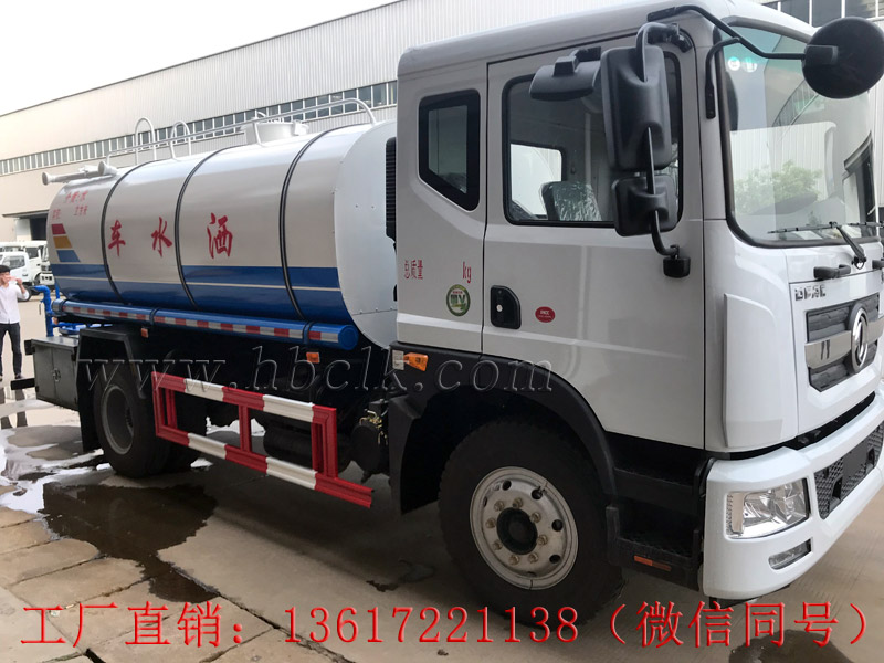 國五排放東風D9保溫運水車